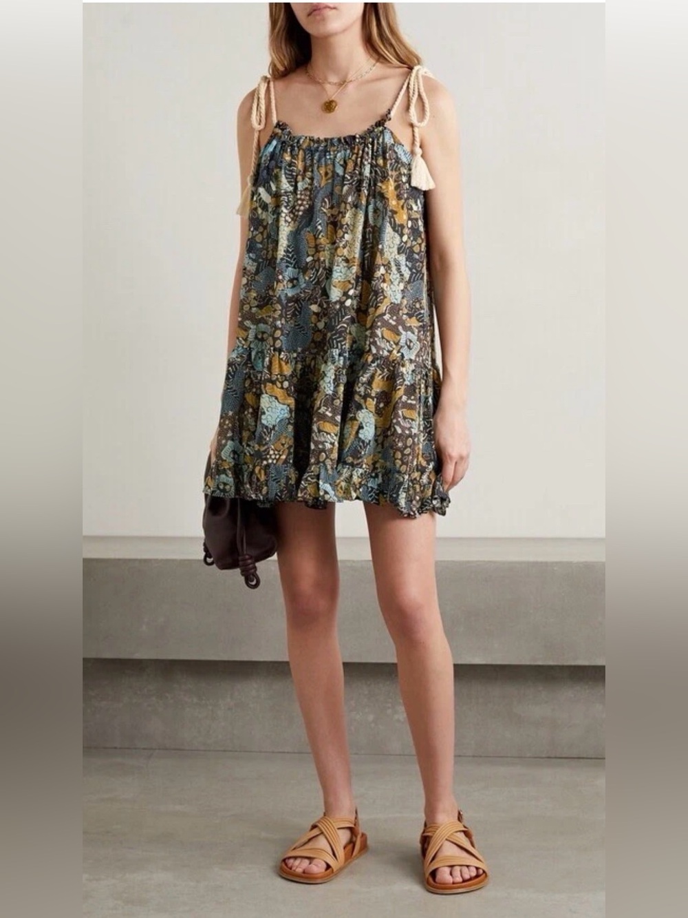 Ulla Johnson Cari Coverup Dress in Batik NWOT